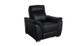 Elegancki i aawangordowy design fotela skórzanego z fukcją komfortową od Boston Sofa.