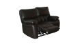 2 osobowa sofa relaks Seattle firmy Bostonsofa - otwarty podnóżek