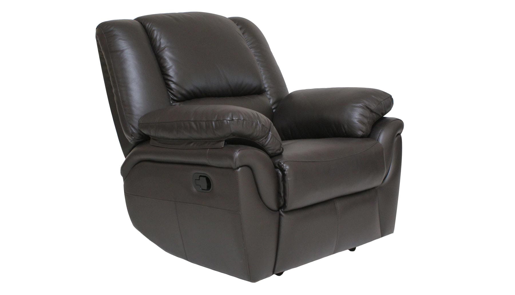 Fotel wypoczynkowy ALABAMA firmy Bostonsofa; kolor ciemny brąz
