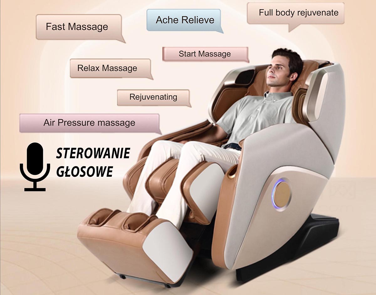 Moniso sterowanie głosowe masażem